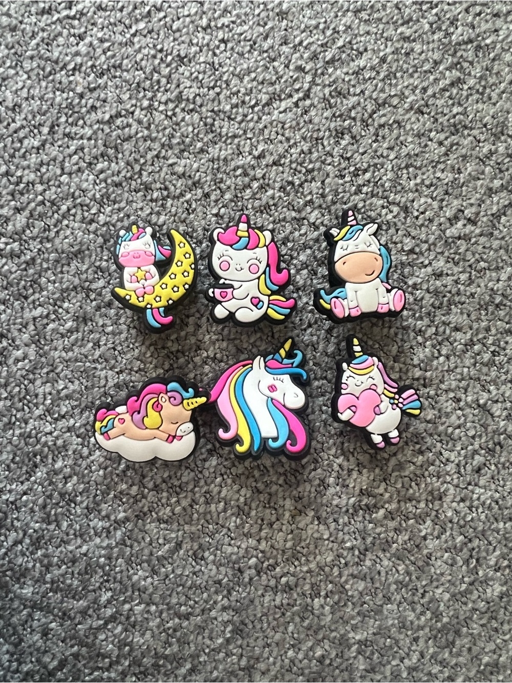 CROCS Kids Jibbitz Unicorn Charms
